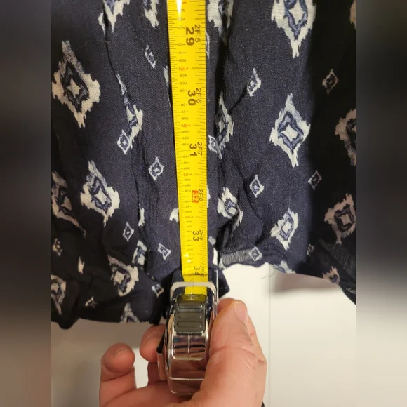 Sadie & Sage Navy and White Mini Dress - Picture 8 of 11